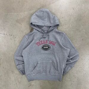 Vintage 2000s Texas A&M Aggies College Football Jones & Mitchell Hoodie Size XL